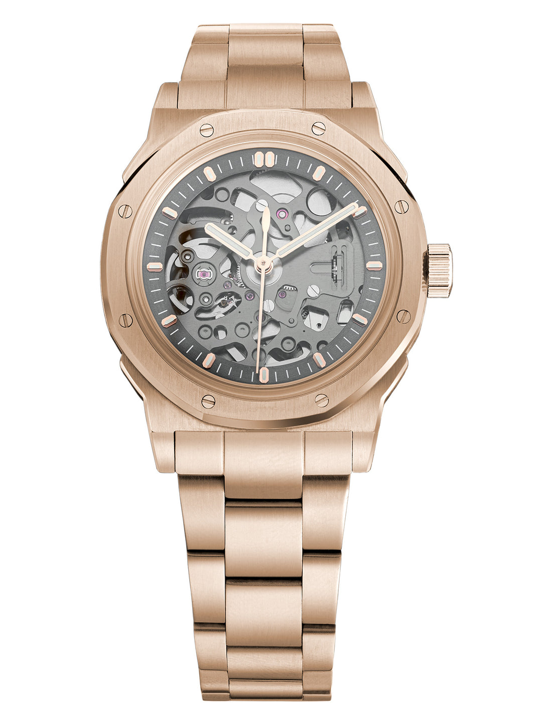 V1 Skeleton Rose gold